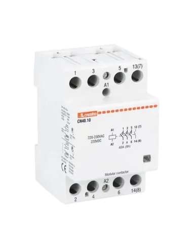 Lovato modular contactor 40A AC1 220VAC 3 modules CN4010220