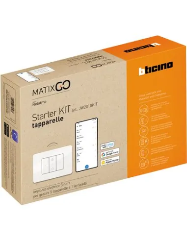 Starter Kit tapparelle Bticino MatixGO bianco JW2010KIT