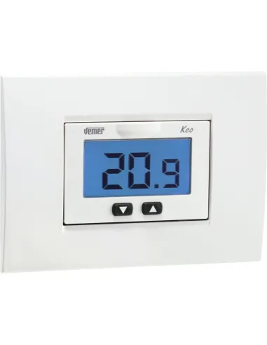 Termostato Elettrico da Incasso Vemer Keo-B LCD VEM VE267100