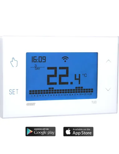 Your Wi-Fi Battery Thermostat White VE788600