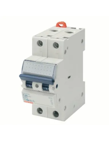 Circuit Breaker - Mt 60 - 2P Curve D 16A - 2 Modules GEW GW92447