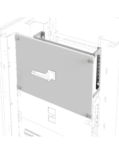 Installation Kit for Mss Switch Disconnectors on Plate - Horizontal/Vertical - Fixed Version