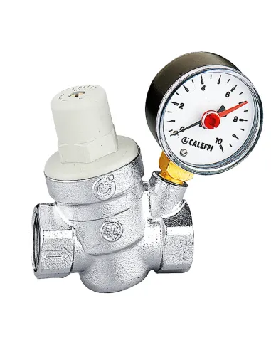 Inclined pressure reducer with manometer 0–10 bar CAL 533241