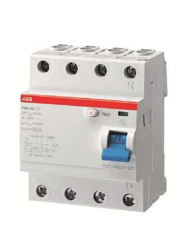 Pure differential switch type AC In 40A Idn 500mA ABB F427822