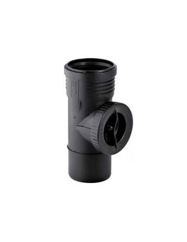 Silent-PP Braga Ispezione 90° GTRE ø75 mm con guarnizione 390.327.14.1