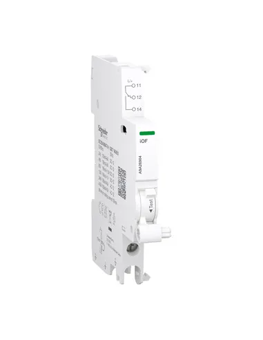 Acti9 iOF auxiliary contact for iC40/C60/iID/iSW-NA/RCA, 100mA to 6A, bottom connection SNR A9A26904