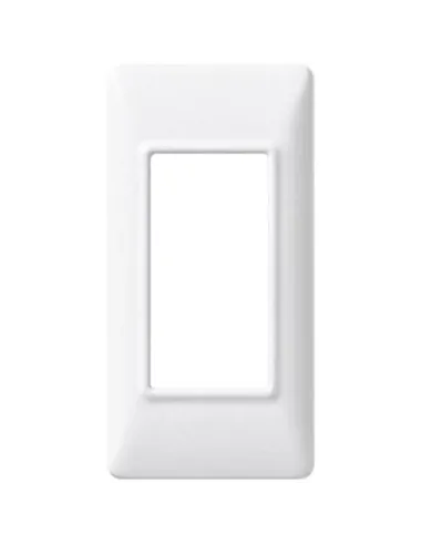 Placca Tecnopolimero Bianco per Pannelli 1 Posto Plana - VIW 14666.01