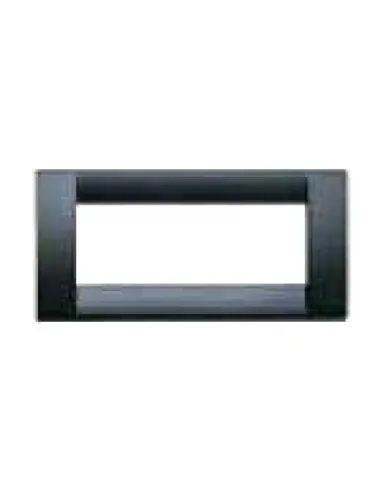 Placca Classica Tecnopolimero 5 Posti Grigio Grafite Idea - VIW 16745.15