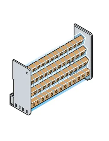 Ripartitore modulare 4P, 125A - 126x93x48mm (LxLxH) ABB AD1029