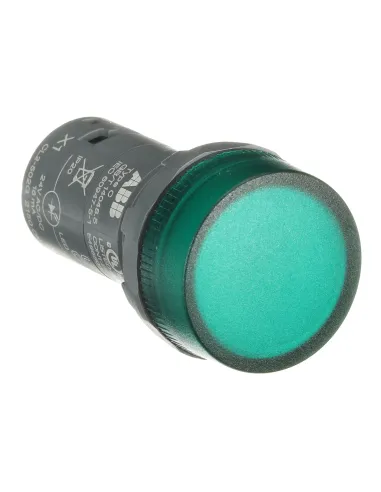 CL2-502G Lampada spia con LED integrato VERDE, 24Vc.a./c.c. ABB CL2502G