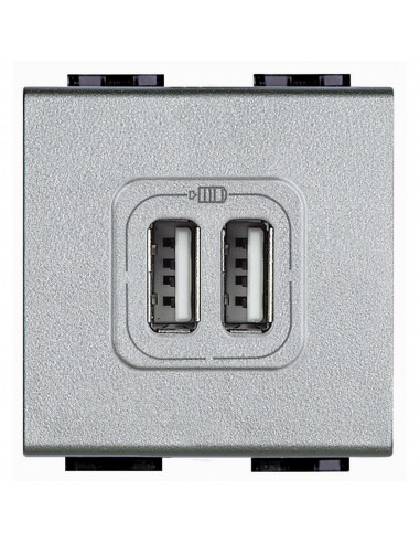BTicino NT4285C2 LivingLight - caricatore USB doppio