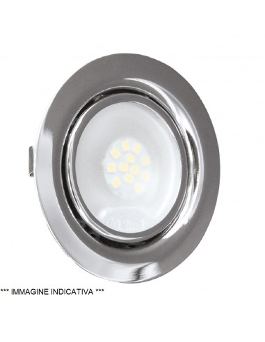 Lampo F12LED/IN/BC - faretto incasso a LED 1.8W 3000K