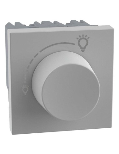 Dimmer rotativo universale Bticino MatixGO 2 moduli grigio JG4415