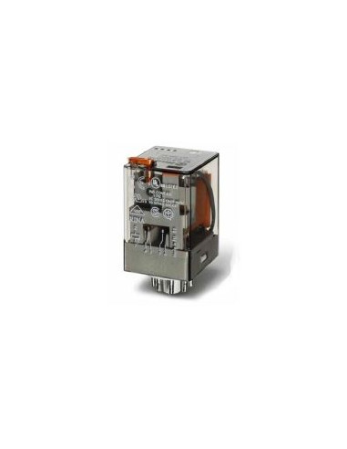 Octal Finder plug-in relay 2 exchanges 10A 24VAC