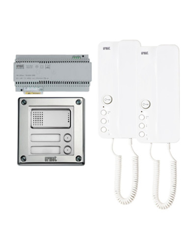 Sinthesi Steel Urmet intercom kit