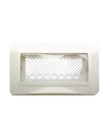 Placca Autoportante Ave sistema 44 IP55 4 Moduli Bianco 44SP04B