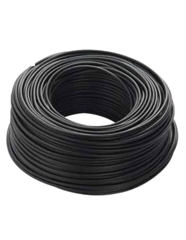 Unipolar Cord Cable 10mmq Black 1mt