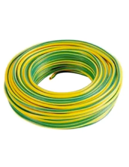 Cavo Cordina Unipolare 1,5mmq giallo verde 100mt