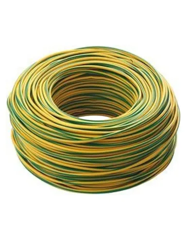 Unipolar cable 16mmq Yellow Green 1mt